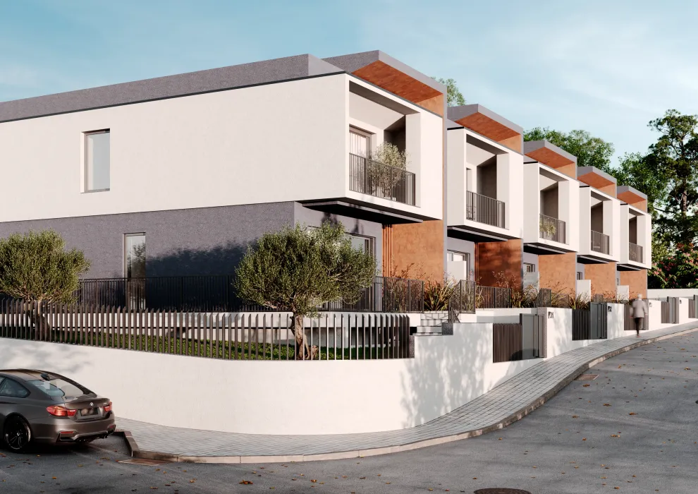 Fotografia das Fachadas